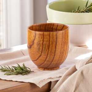 Taza de Té de Madera Ecológica, Taza de Madera Maciza Hecha a Mano, Taza de Café con Acabado Natural para Vajilla de Cocina - Product Image 3