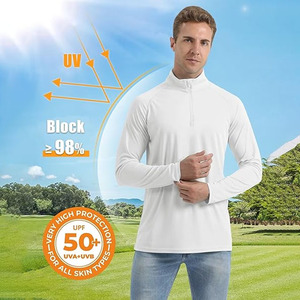 เสื้อสวมหัวซิปแบบปรับแต่งได้สำหรับผู้ชายเสื้อสเวตเตอร์ซิปครึ่งตัวพร้อมซิปแบบสวม3D ในไตรมาสที่1/4 - Product Image 5