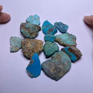 Turquesa Natural de la Mina Kingman, Arizona, EE. UU. - Piedra Mineral Azul de Alta Calidad, Tamaño Personalizable - Product Image 2