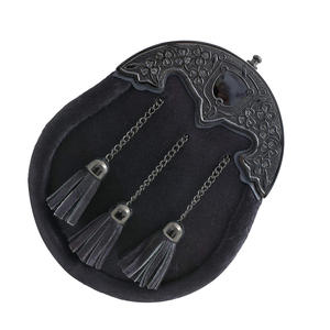 100% Top haute qualité fourrure de lapin Sporran nouveau Design écossais Kilt sac avec Logo personnalisé disponible pour la vente en gros - Product Image 3