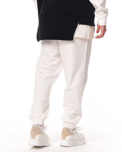 OEM servicio personalizado de gran tamaño de algodón pesado de los hombres de encargo básico Premium negro Jogger pantalón oferta al por mayor tendencia 2024 calidad - Product Image 4