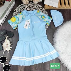 Maillot de bain de fitness pour enfants en nylon spandex de haute qualité pantalon à séchage rapide imperméable imprimé floral personnalisable excellentes caractéristiques OEM ODM - Product Image 3