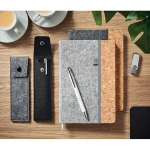 Étui à crayons en feutre RPET durable, gadgets écologiques pour crayons et stylos - Product Image 2