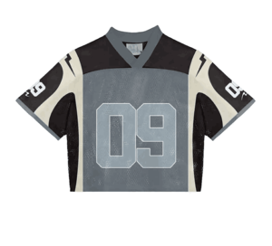 Maillot professionnel en maille personnalisé imprimé par sublimation Streetwear maillot en maille personnalisé pour football maillot de football OEM maillot de football Boxy - Product Image 4