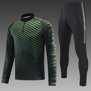 Camiseta deportiva personalizada de talla grande para hombre, kit de uniforme, chaqueta de fútbol de verano transpirable, ropa de entrenamiento, Tops, pantalones para - Product Image 4