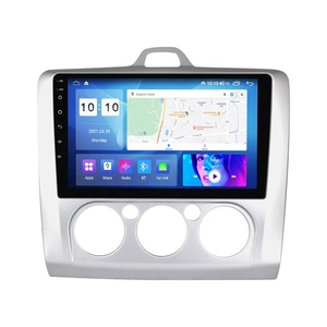 MEKEDE MS Lettore DVD per Auto Android Quad Core da 9 Pollici per Ford <span class=keywords><strong>Focus</strong></span> Exi <span class=keywords><strong>04</strong></span>-11 con WIFI GPS Radio Stereo BT 4G SWC IPS - Product Image 1