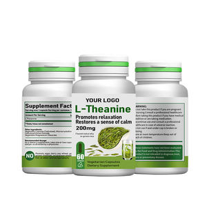 L-Teanina Cápsulas Contém Suntheanine Ajuda a Reduzir o Estresse e Sono - Product Image 2