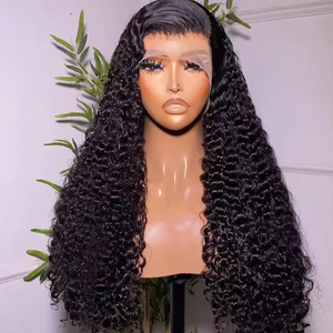 Perruque HD sans colle |   <span class=keywords><strong>Cheveux</strong></span> vierges vietnamiens |   13x6 Transparent |   <span class=keywords><strong>Cheveux</strong></span> bouclés lâches 20-24 pouces |   Vêtements prêts-à-porter |   <span class=keywords><strong>Cheveux</strong></span> de bébé pré-épilés |   Double - Product Image 3