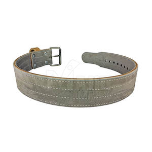 High Quality Gym <b>Belt</b> Custom Logo <b>Back</b> <b>Support</b> Fitness Bodybuilding Leather Weight Lifting <b>Belt</b> - Product Image 1