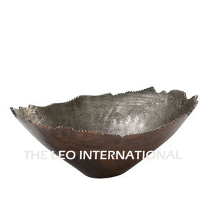 Bol décoratif en aluminium plaqué or, design en forme d'oiseau, pour salade, nourriture, fruits, plats de service, bols japonais - Product Image 2