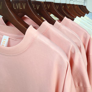 Best Seller Moda 205gsm 100% Algodón Impreso Oem logo Loose Plain Blank Girls Short Length Women Top T-shirt para hombres - Product Image 5