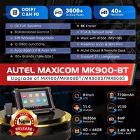 Autel MaxiCOM MK900-BT MK900BT Scanner de diagnostic sans fil DoIP / CAN Outil automobile FD Scan Tool Test actif Diagnostic complet OE