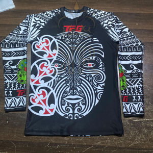 Haute qualité Mma Rush Guard personnalisé Rash Rash Guard hommes personnalisé entièrement Sublimation Rash Guards Bjj - Product Image 4