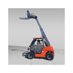 Nouvelle conception de chargeuse compacte ERT1500 1350 kg Chargeuse télescopique multifonction Transmission hydrostatique Moteur Caterpillar 6 tonnes - Product Image 3