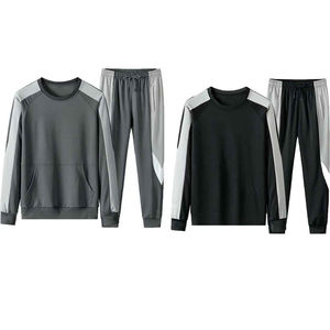 <b>Top</b> Trending Best <b>Men</b> Tracksuit Solid 100% Cotton Casual Winter Breathable <b>Fleece</b> Regular Fit Wholesale Price - Product Image 5