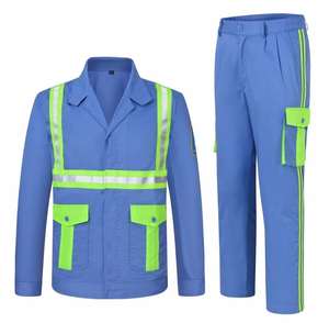 Ropa de trabajo de algodón de alta calidad para hombres, mono de trabajo, uniforme de manga larga transpirable de secado rápido para trabajos industriales de ingeniería - Product Image 2