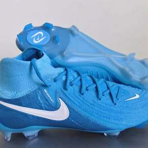 สำหรับรองเท้าฟุตบอล Nike Phantom Luna II 2 Elite FG SZ 10สีฟ้าโกรธขาวกับ Maple Valley WA