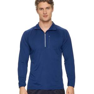 Chaqueta de entrenamiento con cremallera y manga completa con logotipo personalizado para hombre - Product Image 5