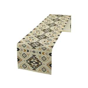 Hot Sale Embroidered Customized Design 100% Pure Cotton Material Home Decoration <b>Table</b> <b>Runner</b> - Product Image 5