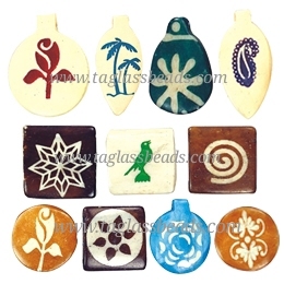 Top Manufacturers' Peach Color Luster/Rainbow Mix DIY Jewelry <b>Accessories</b> Loose Nature <b>Crystal</b> Lampwork Glass Beads Plain DIY - Product Image 4