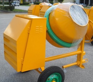 Bétonnière portable 350L, machine à mélanger le béton sur roues, équipement de chantier, bétonnière à vendre - Product Image 2