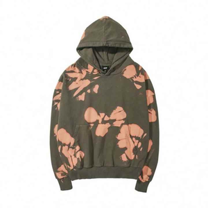 Sweat à capuche vintage délavé à l'acide 400 g/m² pour homme, design unique, personnalisé, effet soleil délavé, épais, idéal pour l'hiver - Product Image 1