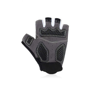 Moda antideslizante transpirable hombres mujeres deportes al aire libre bicicleta ciclismo medio dedo menos montar guantes de ciclismo - Product Image 2