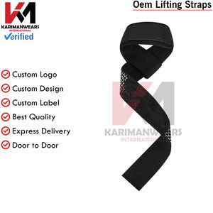 สายรัดยกน้ำหนักแบบ Heavy Duty สำหรับเดดลิฟท์ พาวเวอร์ลิฟติ้ง ฝึกซ้อมสตรองแมน สายรัดข้อมือทนทาน สำหรับยกน้ำหนัก ซิว ออกกำลังกาย ผู้ชาย ผู้หญิง - Product Image 3