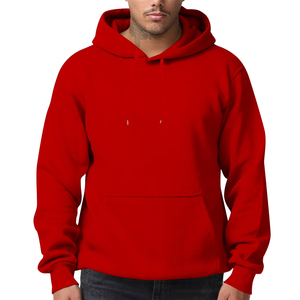Sweat à capuche pour homme 100% coton lourd avec logo personnalisé gaufrage et broderie 3D sérigraphié sweats à capuche et sweat-shirts - Product Image 3
