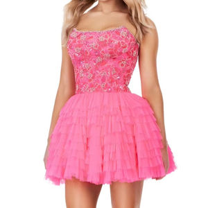 Mini vestido ajustado para la fiesta nocturna y las salidas nocturnas personalizado Sexy Summer Club Party moda lujo mujeres corto - Product Image 1