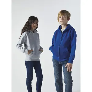 Felpa con Cappuccio e Zip Vega per Bambini, Felpe Promozionali per Merchandising - Product Image 2
