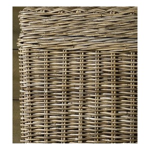 <b>Square</b> Rattan <b>Basket</b> with Lid Handmade Storage <b>Basket</b> Wholesale eco-friendly Made in Viet Nam - Product Image 4