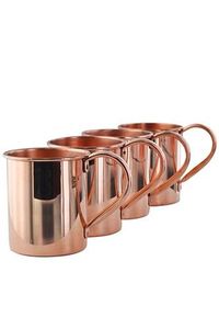 Tazas de cerveza de café martillado chapadas en oro rosa y cobre, vasos de acero inoxidable para fiestas de bodas para ceremonias, reuniones sociales - Product Image 5