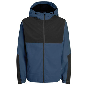Veste tactique imperméable légère coupe-vent à capuche avec logo personnalisé Veste softshell de randonnée en plein air pour hommes - Product Image 1