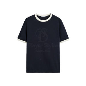 Custom <b>100</b>% Cotton Men's Graphic Streetwear T-<b>Shirts</b> Plus Size Oversized 230g <b>Polyester</b>/Cotton Custom Graphic Tees for Him - Product Image 4