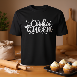 Camiseta promocional de manga larga Cookie Queen Cupcake Baker - Product Image 3