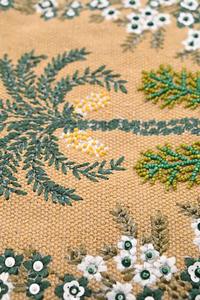 Estilo francés ahueca hacia fuera los bolsos hechos a mano con cuentas de perlas bolsos cruzados mujeres para bolso de noche de vacaciones - Product Image 2