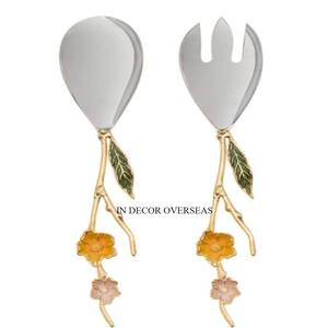 Haute qualité plaqué or qualité supérieure métal fait moderne fantaisie concepteur cuillère couverts ensemble fournitures pour la maison et l'hôtel ustensiles de cuisine - Product Image 5