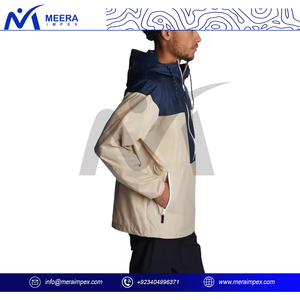 Premium Quality New Fashion Men <b>Waterproof</b> Half Zipper Windbreak <b>Jacket</b> With <b>Long</b> Sleeves Windbreaker <b>Jacket</b> for Men - Product Image 3