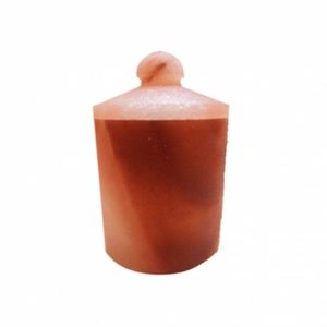 Tarro de vidrio transparente con tapa de madera y cuchara Contenedor hermético para sal del Himalaya Artesanía natural Tarro de almacenamiento de cocina - Product Image 6