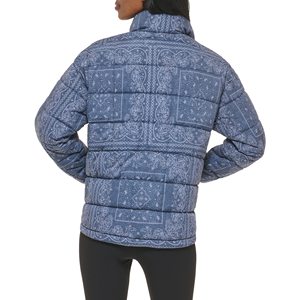 Women Streetwear Puffer Jacket Fashion Puff Regular Style Winter Waterproof Windproof Breathable Polyester Filling Hooded - Product Image 4