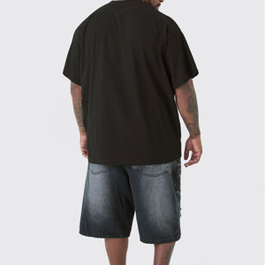 เสื้อยืดโอเวอร์ไซส์สำหรับผู้ชายเสื้อโอเวอร์ไซส์แบบผ่อนคลายมีสไตล์และแขนทรงหลวมเสื้อยืดโอเวอร์ไซส์สำหรับผู้ชาย - Product Image 5