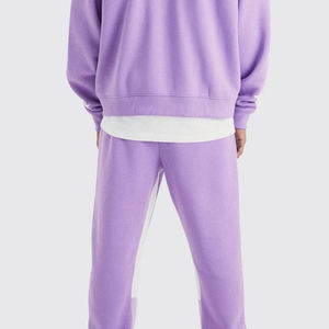 Nueva moda Vintage ácido lavado de gran tamaño personalizado pantalla impresión algodón Terry hombres sudaderas con capucha conjuntos 2026 nuevo estilo - Product Image 4