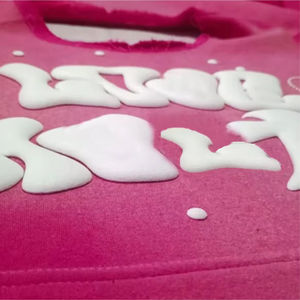 Pantalons de survêtement personnalisés lavés à l'acide pantalons de survêtement pour hommes pantalons de survêtement évasés à rayures incurvées et à imprimé bouffant - Product Image 6