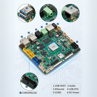 Carte mère Android 13 Allwinner A733 Octa Core pour TPV intelligent avec WiFi 6, BT5.4, 9 ports USB, 6 ports COM et double écran pour Kiosque et Balance IA