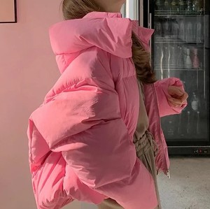 Fabricant de veste à fermeture éclair personnalisée pour femmes en gros Veste bouffante à capuche imperméable de qualité supérieure Veste d'hiver OEM en gros - Product Image 3