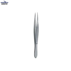 Professional High Accuracy Durable 402 Stainless Steel Curved Lash Tweezers with Easy <b>Fanning</b> Deep Lash Design 10mm Smooth Tip - Product Image 1