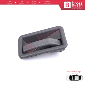 BDP1442-2 Front or Rear Right Interior <b>Door</b> <b>Handle</b> Opener Gray for 19 Phase 2 1992-2000 Clio MK1 1990-1999 7700813586 - Product Image 3