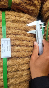 Cuerda de fibra de coco de alta calidad, precio al por mayor para exportación - Product Image 3