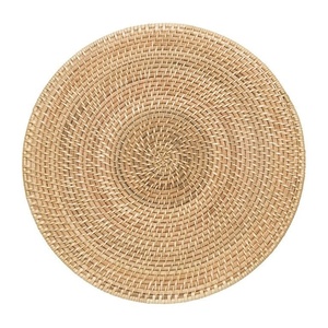High Quality Handwoven <b>Round</b> Rattan Placemats <b>Table</b> Decorations and Accessories Wedding <b>Table</b> Decor Vietnam Factory - Product Image 3